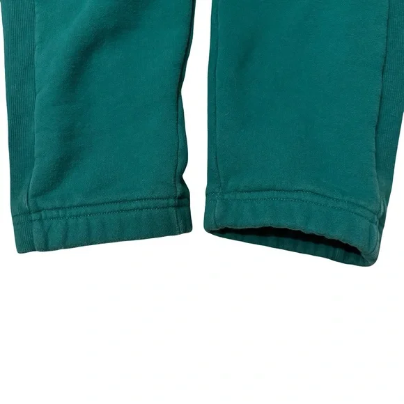 Aritzia TNA Cozy Fleece Boyfriend Fit Sweatpant in Kelp Green, Sz S - Picture 12 of 16